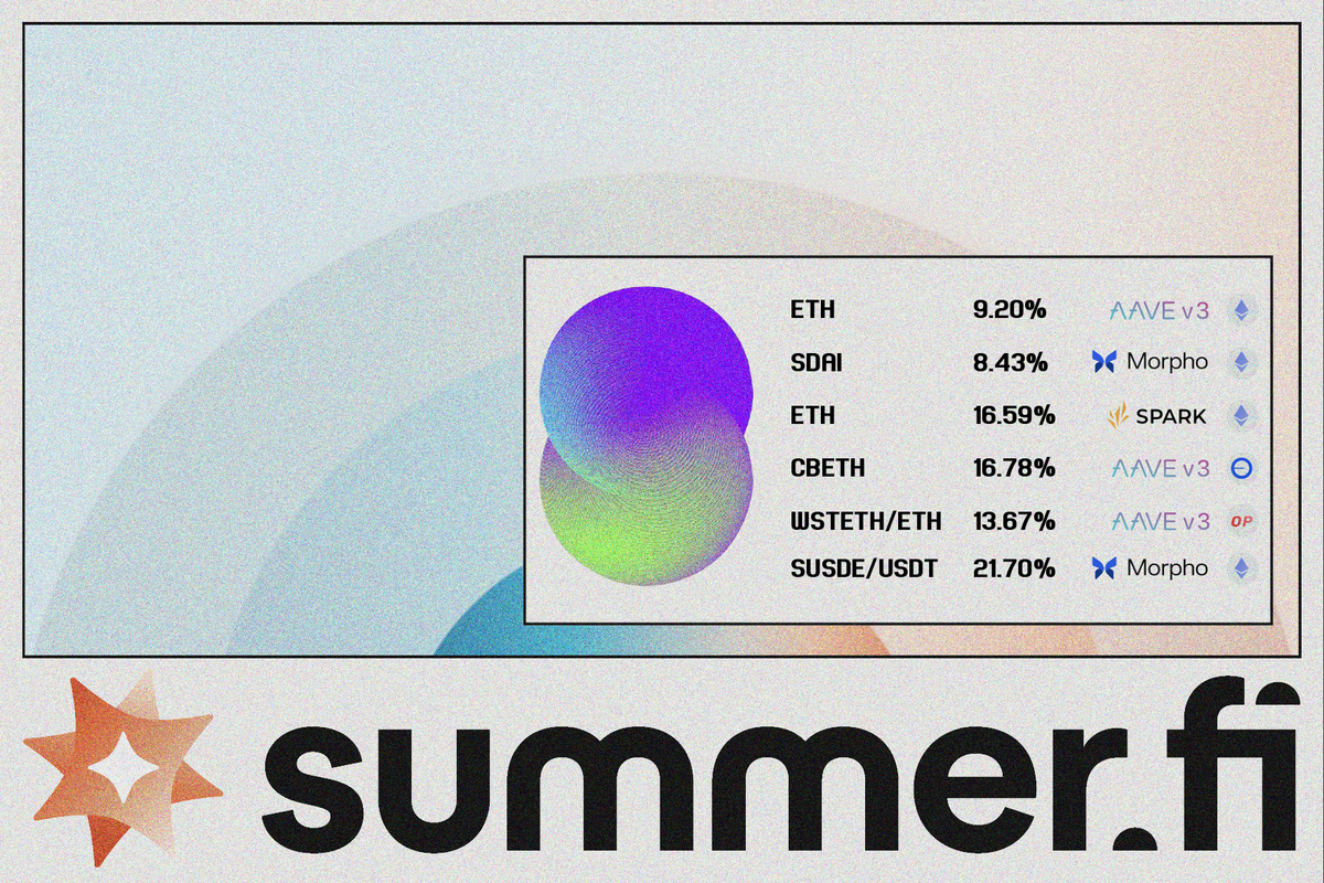 Yield on Yield With Summer.fi